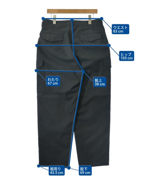 PHIGVEL กางเกงมีกระเป๋าข้างกางเกง2-4 กระเป๋า