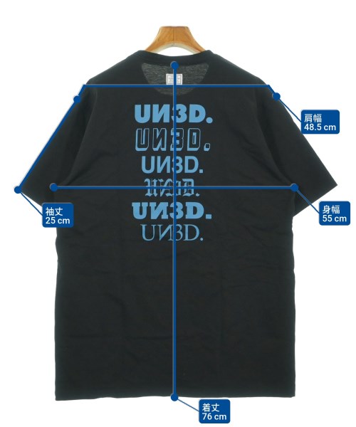 UN3D. เสื้อยืด/เสื้อท็อปส์
