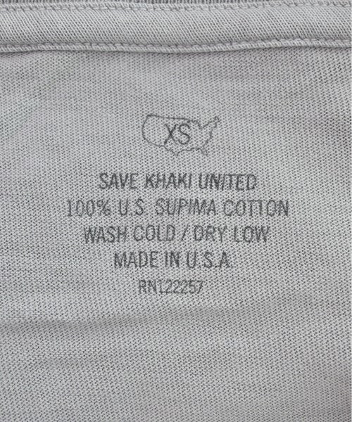 SAVE KHAKI UNITED เสื้อยืด/เสื้อท็อปส์