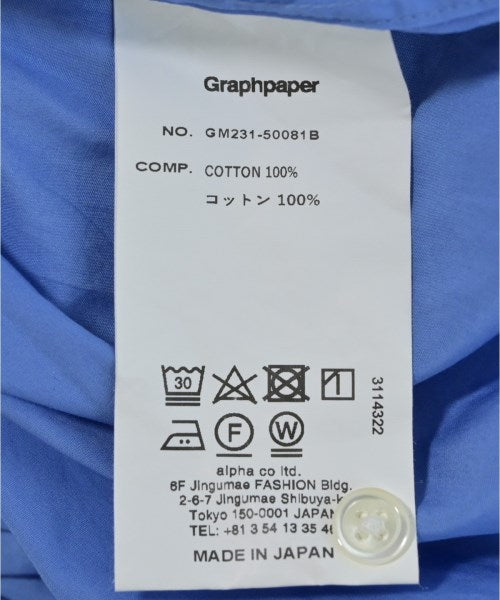 Graphpaper เสื้อลำลอง