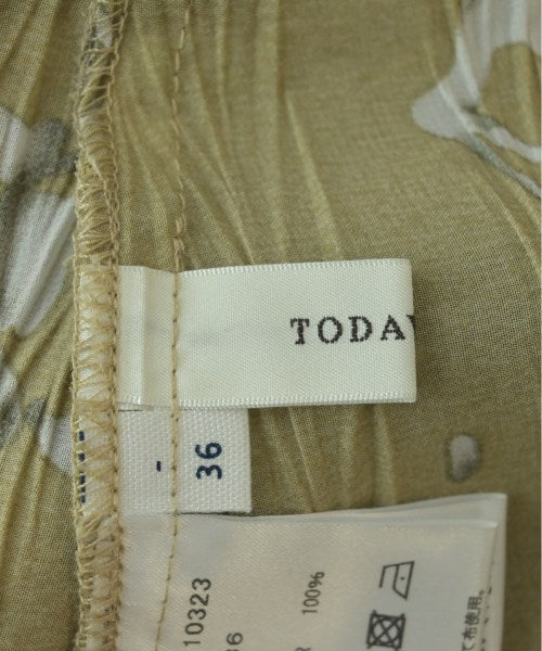 TODAYFUL เดรสที่เป็นเสื้อเชิ้ตตัวยาว