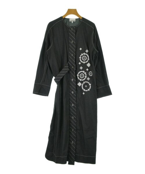 Ganni เดรสที่เป็นเสื้อเชิ้ตตัวยาว