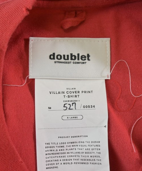 Doublet เสื้อยืด/เสื้อท็อปส์