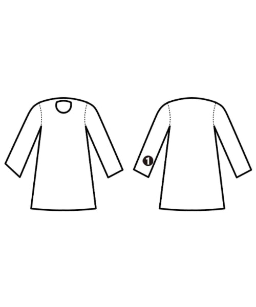 GALLARDAGALANTE NAVY ชุดเดรส