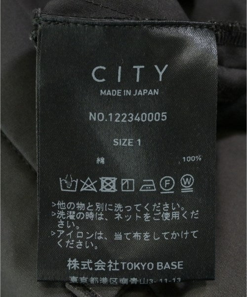 CITY กางเกงขายาว