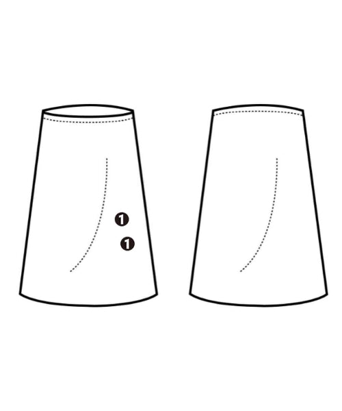 YLEVE กระโปรงยาว/แม็กซี่ยาว