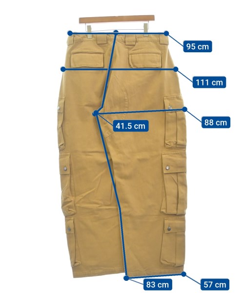 WILLY CHAVARRIA กางเกงมีกระเป๋าข้างกางเกง2-4 กระเป๋า