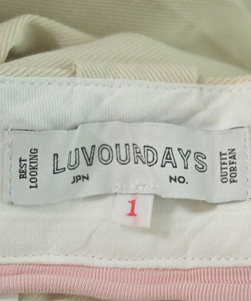 Luvourdays กางเกงขายาว