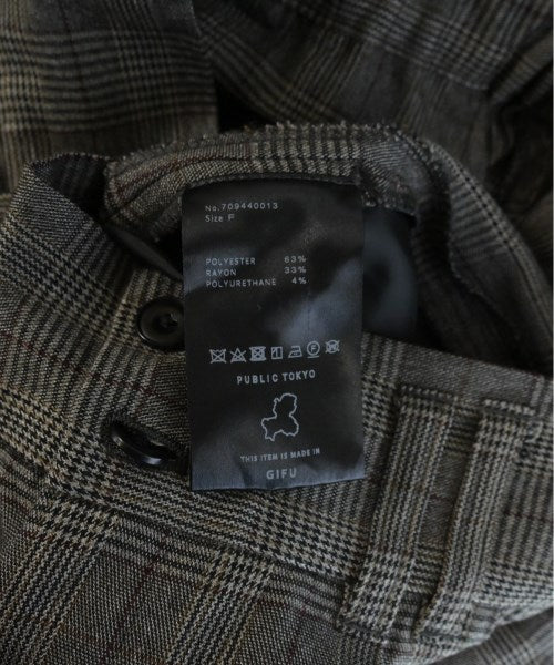 PUBLIC TOKYO กางเกงขายาว