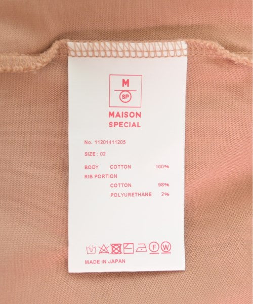 MAISON SPECIAL เสื้อยืด/เสื้อท็อปส์