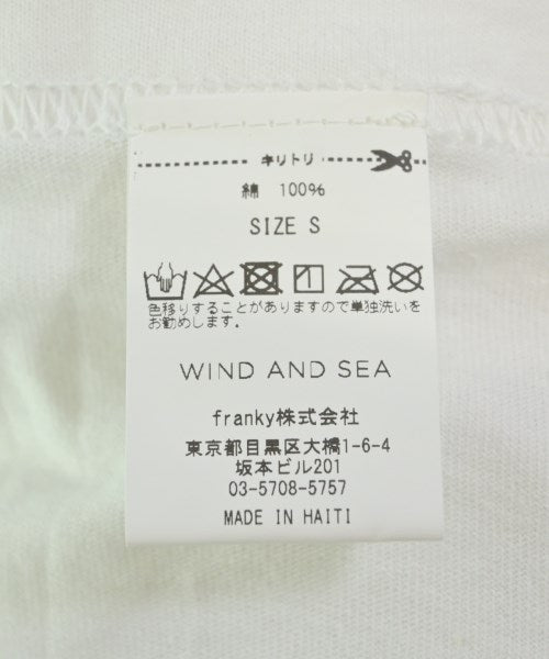 WIND AND SEA เสื้อยืด/เสื้อท็อปส์