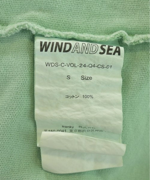WIND AND SEA เสื้อยืด/เสื้อท็อปส์