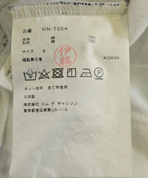 COMME des GARCONS HOMME เสื้อยืด/เสื้อท็อปส์