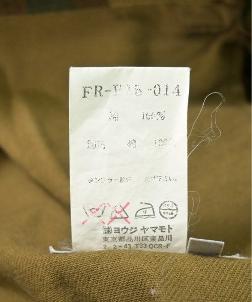 YOHJI YAMAMOTO กางเกงขายาว