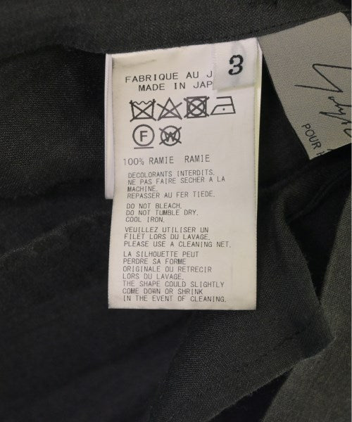 yohji yamamoto POUR HOMME เสื้อลำลอง