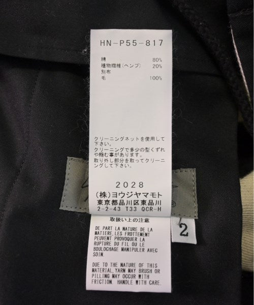 yohji yamamoto POUR HOMME กางเกงขาสั้น