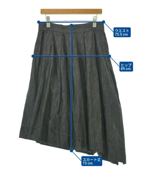 YOHJI YAMAMOTO +NOIR กระโปรงยาวถึงเข่า