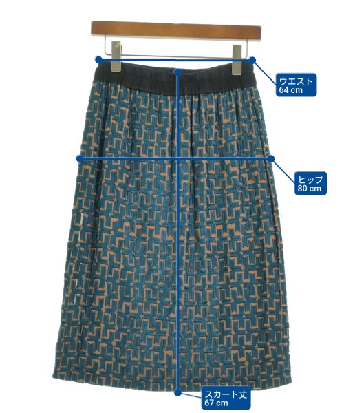 DRIES VAN NOTEN กระโปรงยาว/แม็กซี่ยาว