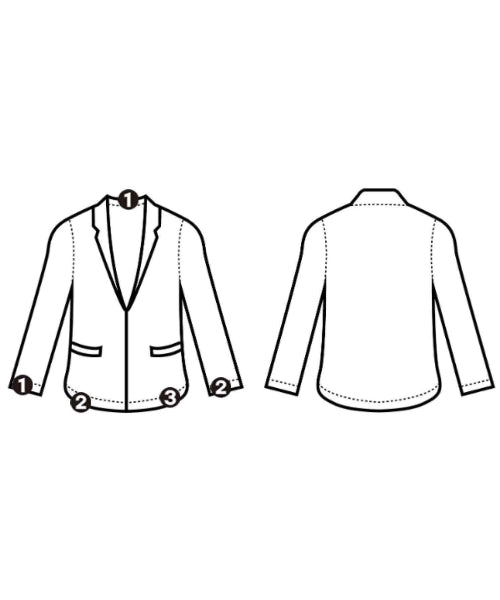 DRIES VAN NOTEN แจ็คเก็ตลำลอง