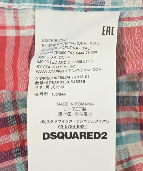 DSQUARED เสื้อลำลอง