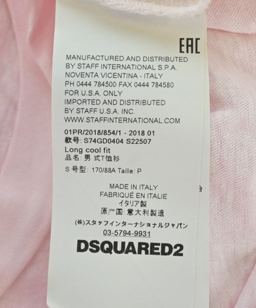 DSQUARED เสื้อยืด/เสื้อท็อปส์
