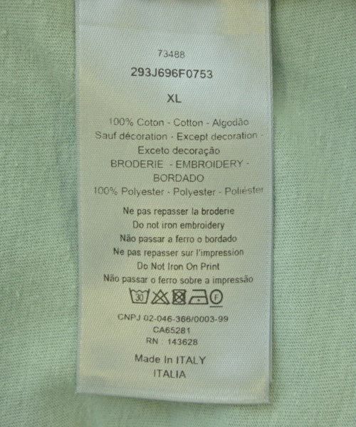 Dior Homme เสื้อยืด/เสื้อท็อปส์