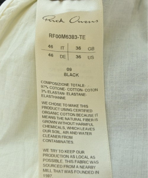 Rick Owens กางเกง 5 ส่วน