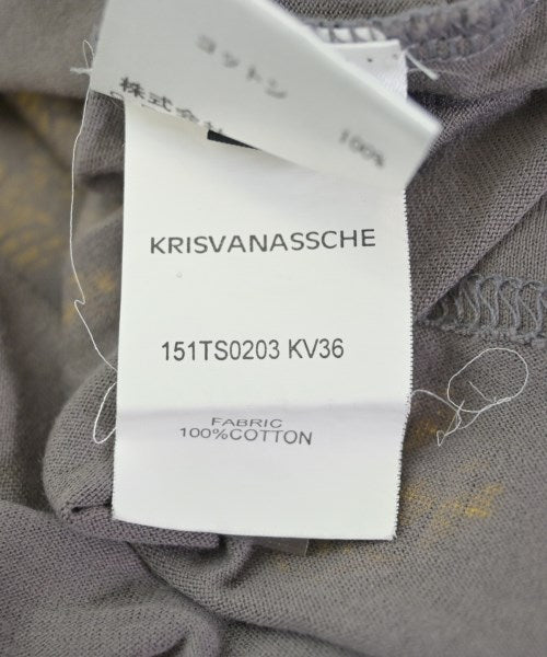 KRIS VAN ASSCHE เสื้อยืด/เสื้อท็อปส์