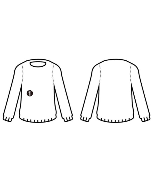 noir kei ninomiya เสื้อกันหนาว