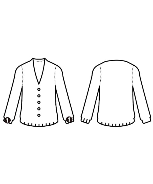 THOM BROWNE เสื้อคาร์ดิแกน