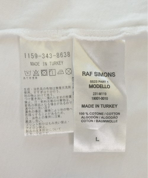 RAF SIMONS เสื้อยืด/เสื้อท็อปส์
