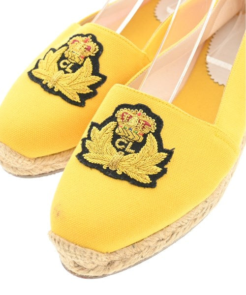 Christian Louboutin รองเท้าพื้นเชือกสาน