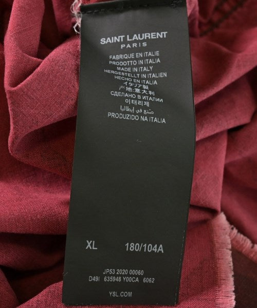 Saint Laurent Paris เสื้อลำลอง