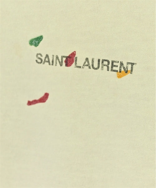 Saint Laurent Paris เสื้อยืด/เสื้อท็อปส์