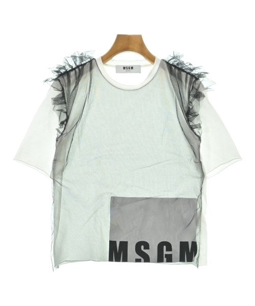 MSGM เสื้อยืด/เสื้อท็อปส์