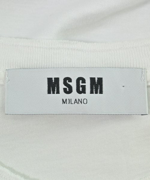 MSGM เสื้อยืด/เสื้อท็อปส์