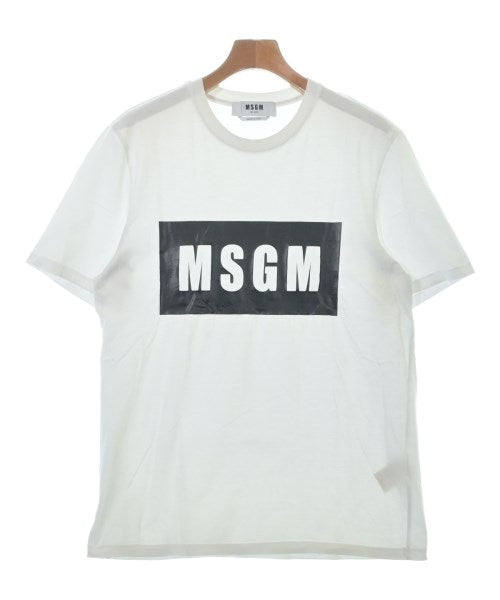 MSGM เสื้อยืด/เสื้อท็อปส์
