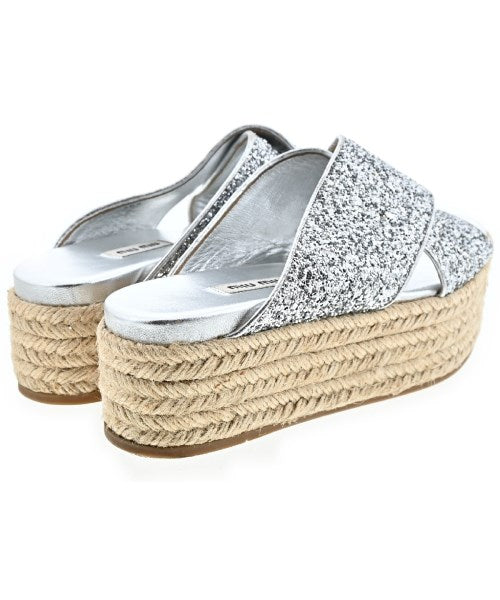 Miu Miu รองเท้าแตะ