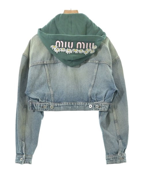 Miu Miu แจ็คเก็ตยีนส์