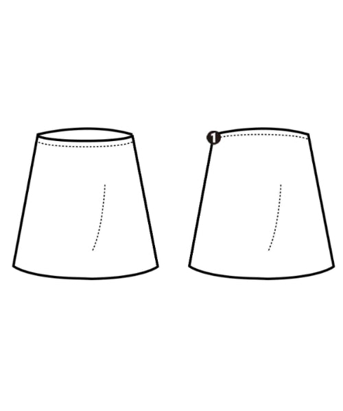 Miu Miu กระโปรงยาวถึงเข่า