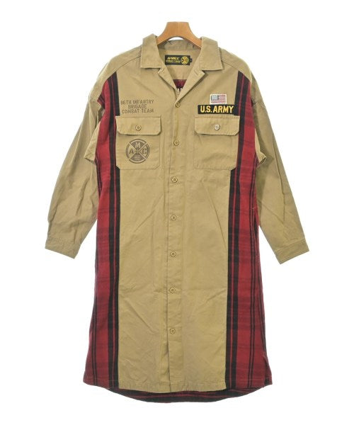 AVIREX เดรสที่เป็นเสื้อเชิ้ตตัวยาว