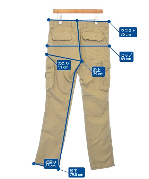 SOPHNET. กางเกงมีกระเป๋าข้างกางเกง2-4 กระเป๋า