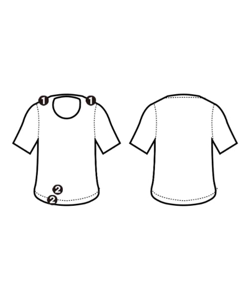 Hombre Nino เสื้อยืด/เสื้อท็อปส์