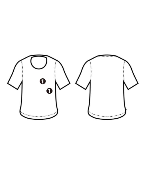 DESCENDANT เสื้อยืด/เสื้อท็อปส์