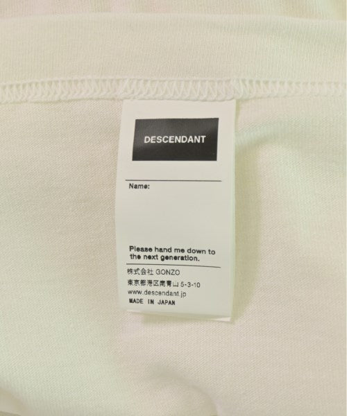 DESCENDANT เสื้อยืด/เสื้อท็อปส์