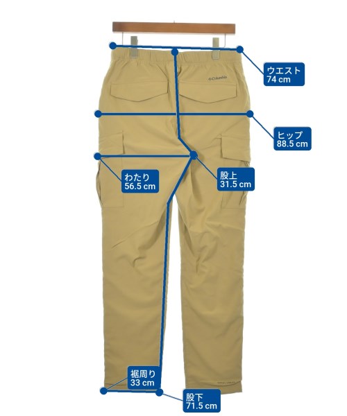 Columbia กางเกงมีกระเป๋าข้างกางเกง2-4 กระเป๋า