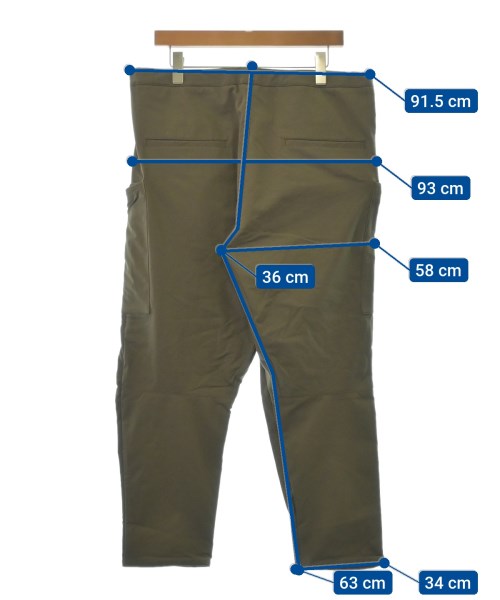 ACRONYM กางเกงมีกระเป๋าข้างกางเกง2-4 กระเป๋า