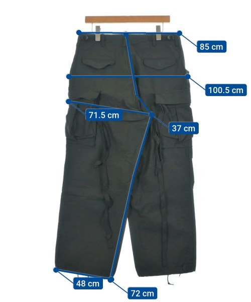 MILITARY กางเกงมีกระเป๋าข้างกางเกง2-4 กระเป๋า