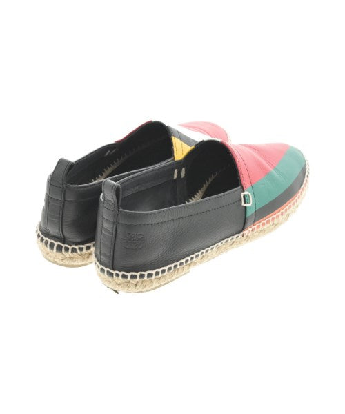 LOEWE รองเท้าพื้นเชือกสาน