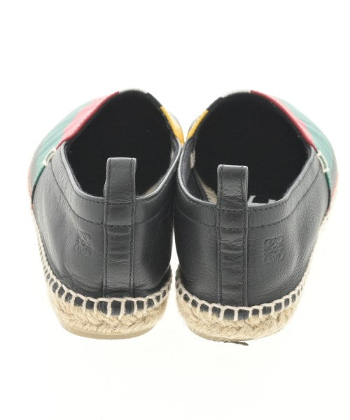 LOEWE รองเท้าพื้นเชือกสาน